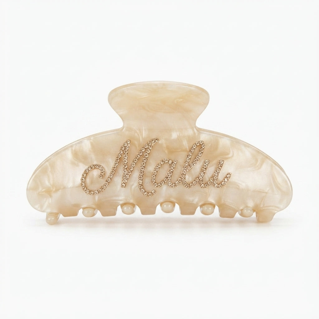 Hair Clip Cream Lumière