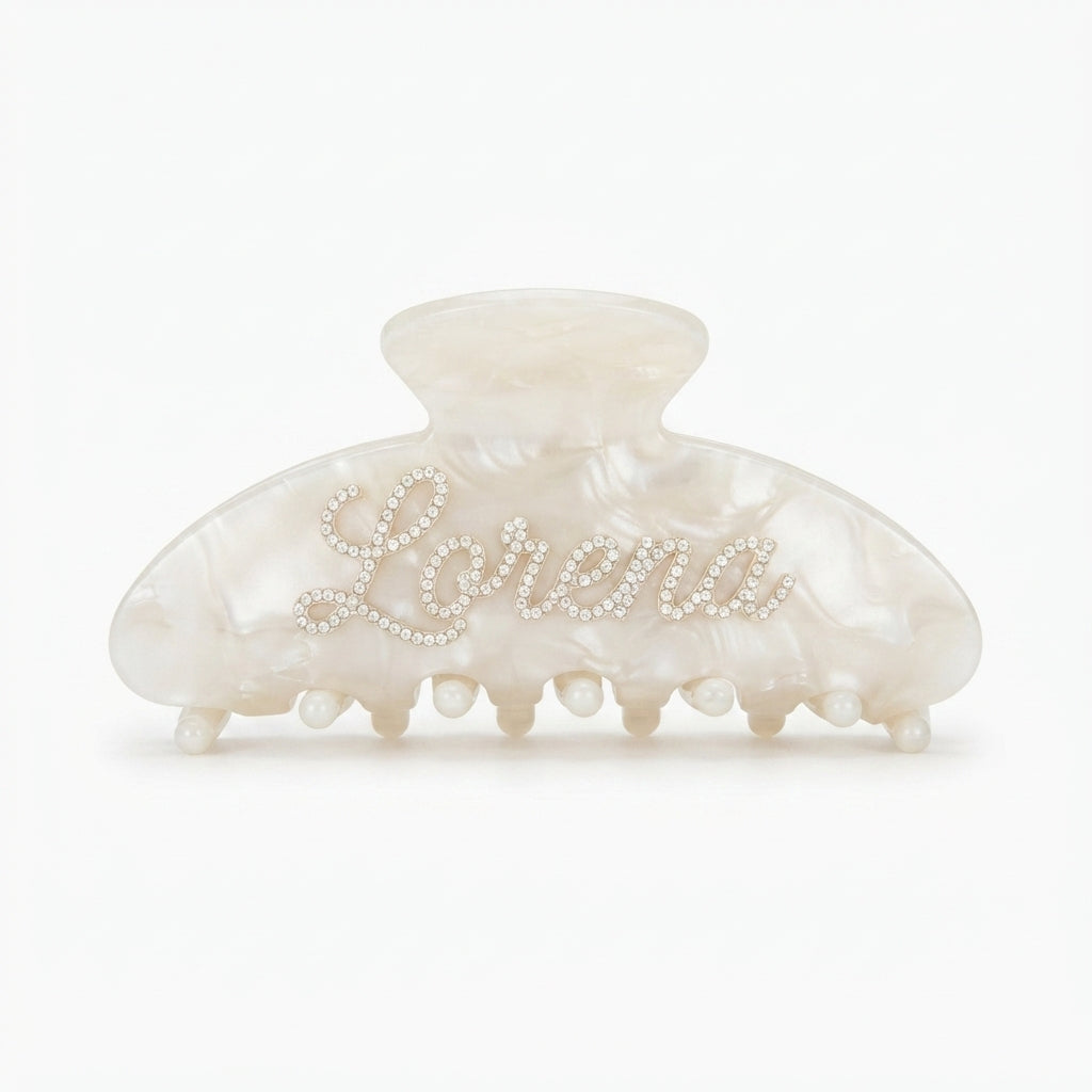Hair Clip Crystal Lumière