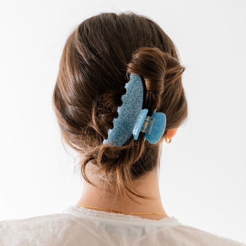 Hair Clip Blue Fairy