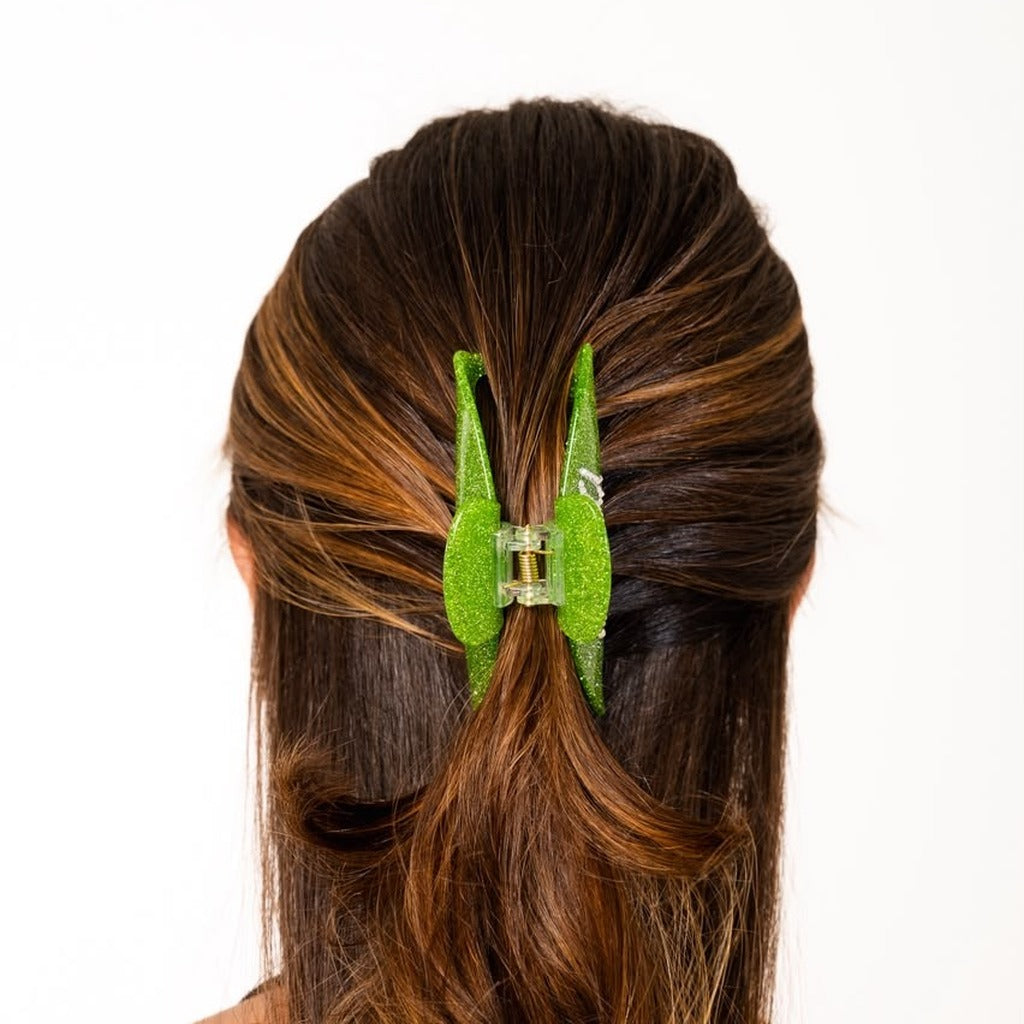 Hair Clip Green Fairy