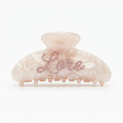 Hair Clip Blush Lumière