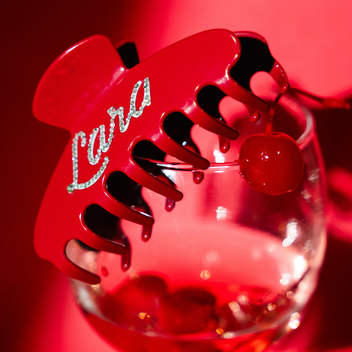 Hair Clip Cherry