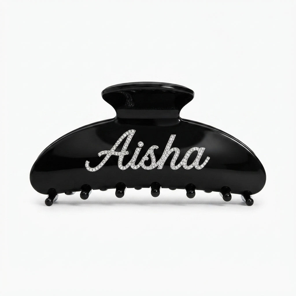Hair Clip Black Lumière