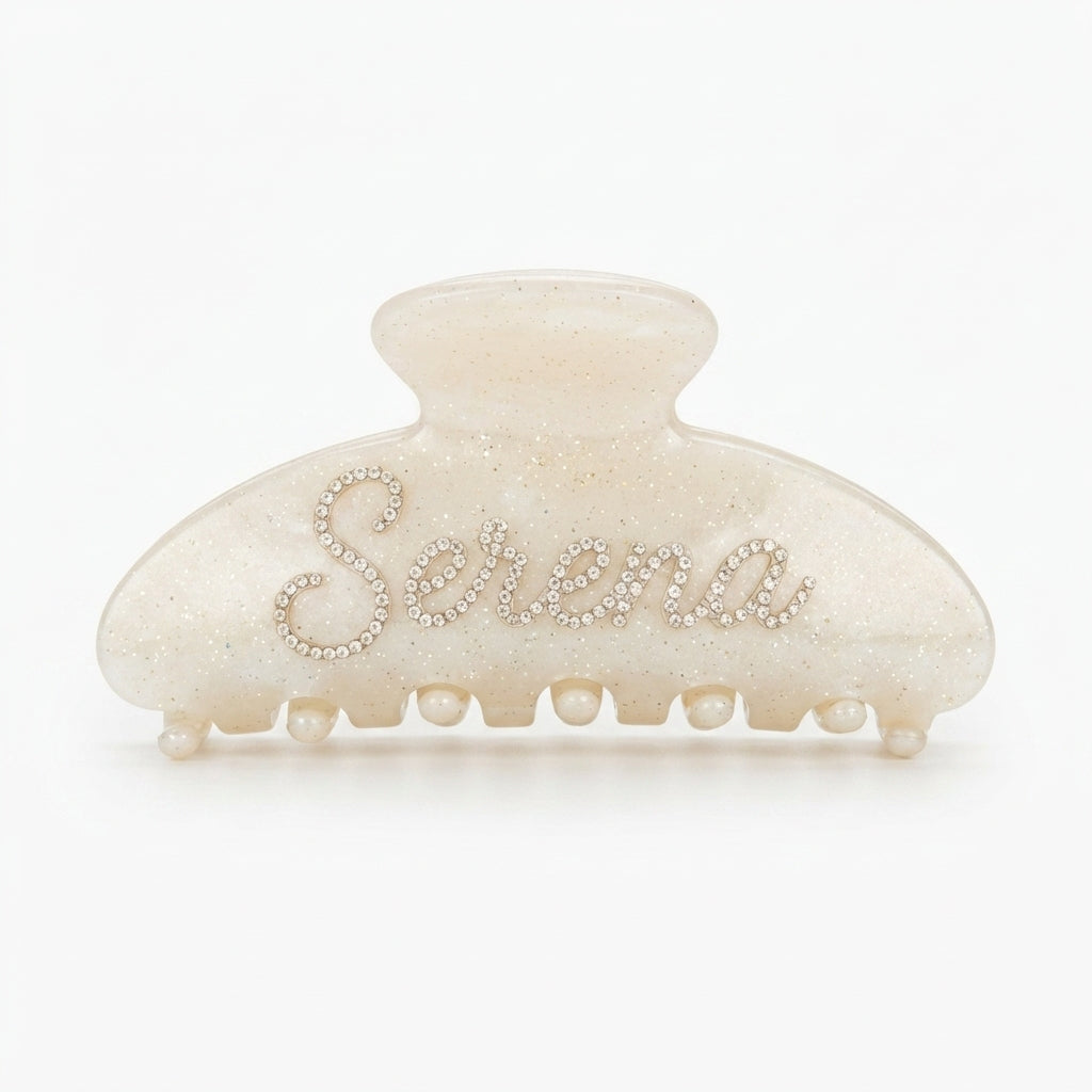 Hair Clip Snow Lumière