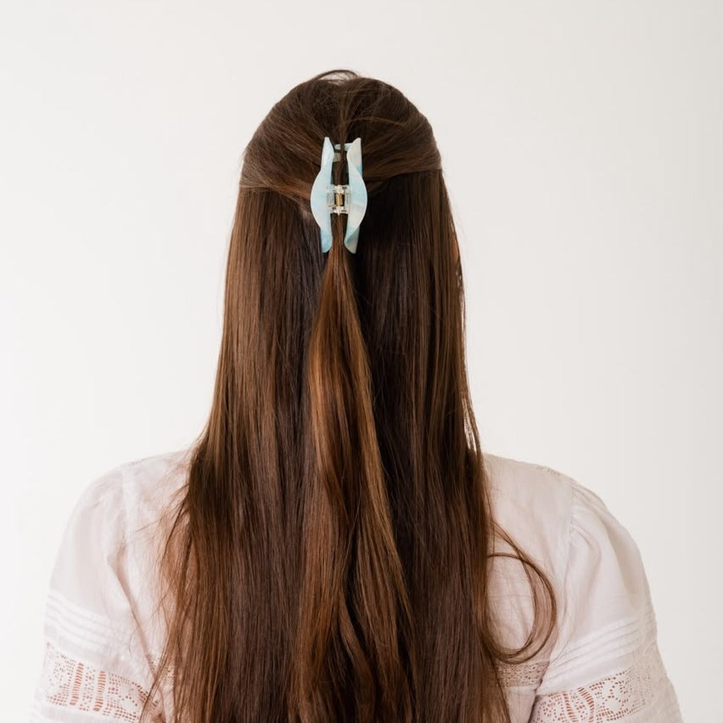 Hair Clip Blue Cannes