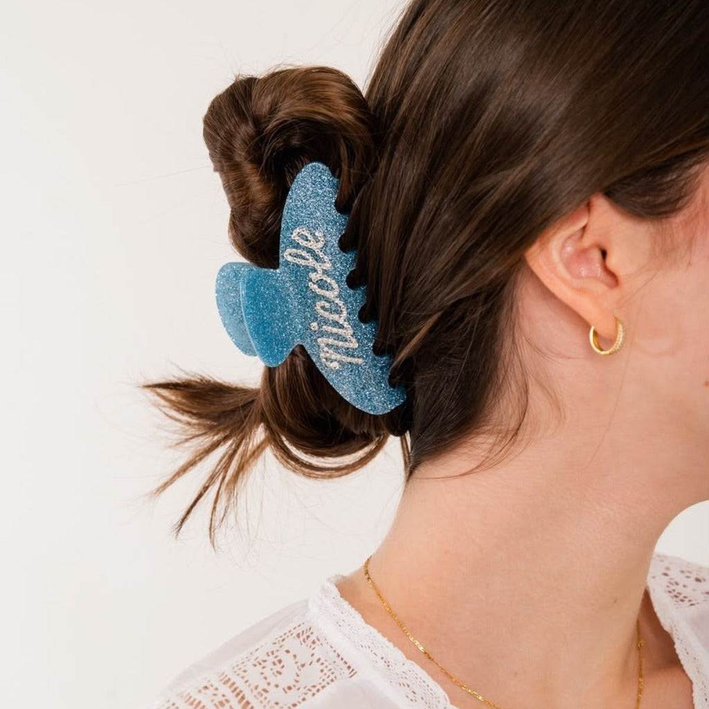 Hair Clip Blue Fairy