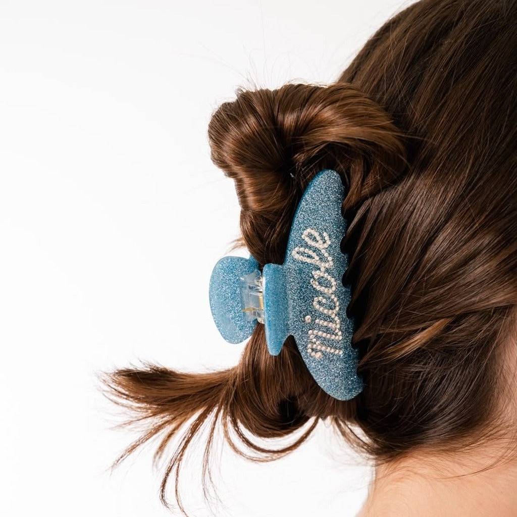 Hair Clip Blue Fairy
