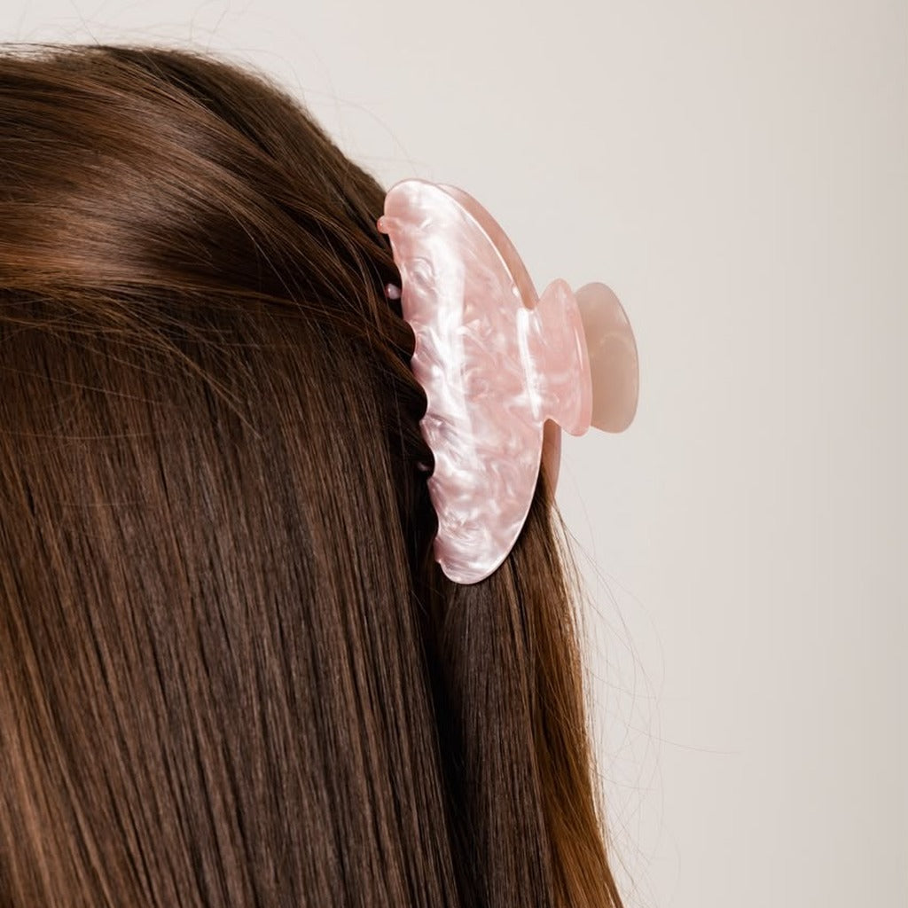 Hair Clip Blush Lumière