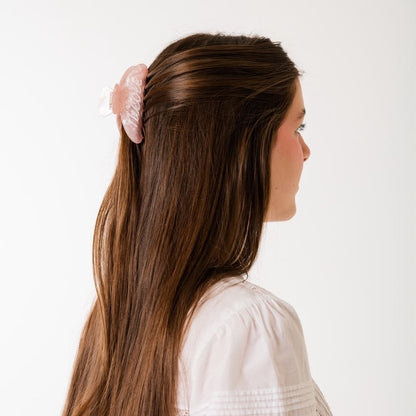 Hair Clip Blush Lumière