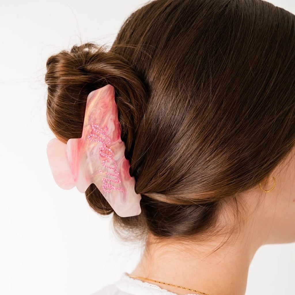 Hair Clip Pink Pure