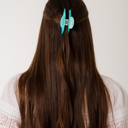 Hair Clip Turquoise Essential